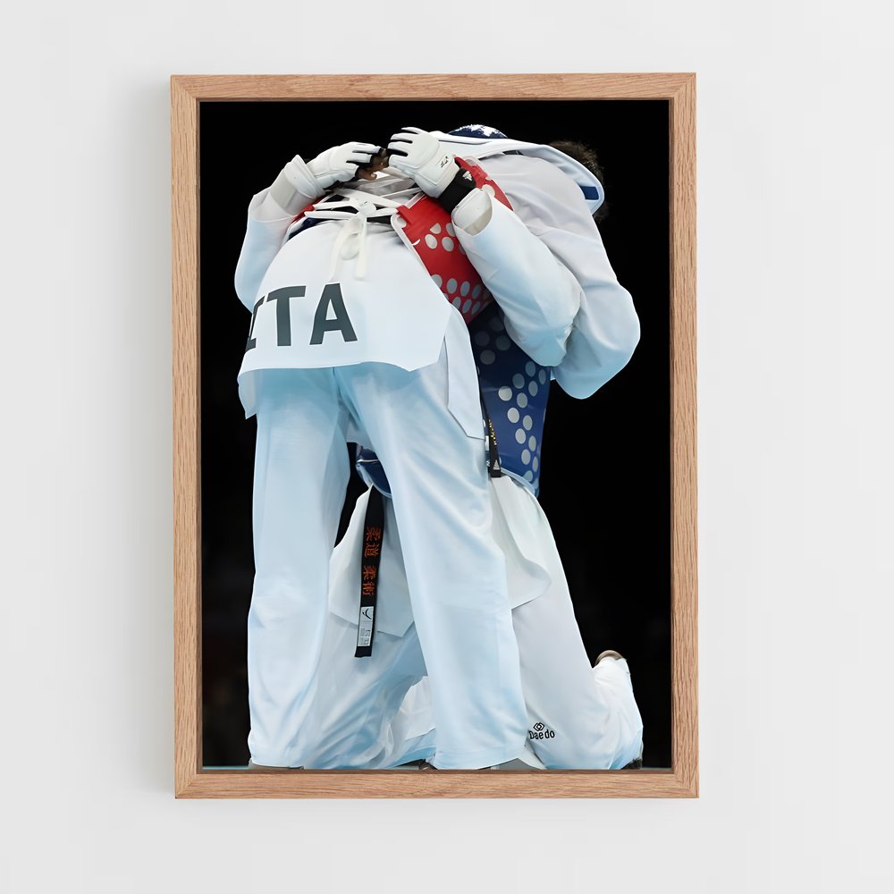 Poster Anthony obame – affiche Taekwondo (vue 4)
